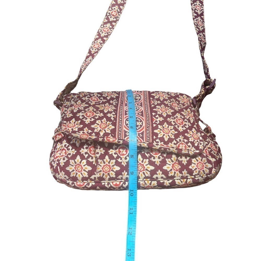 Vera Bradley Medallion Lindsay Crossbody Flap Messenger Shoulder Bag - Picture 8 of 16